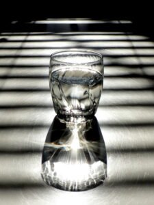 vattenglas